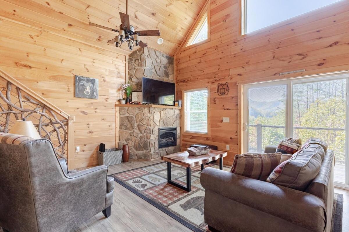 Twin Oaks Cabin Bryson City Exterior foto
