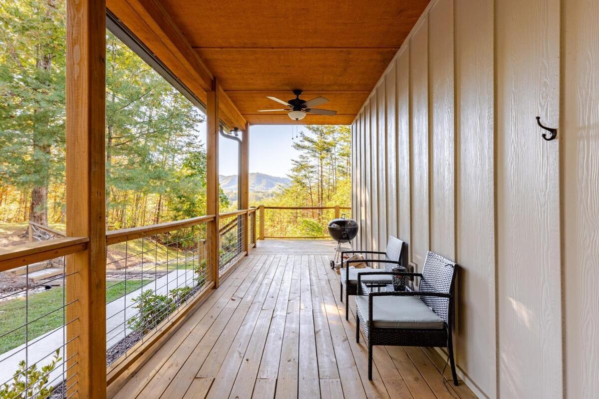 Twin Oaks Cabin Bryson City Exterior foto